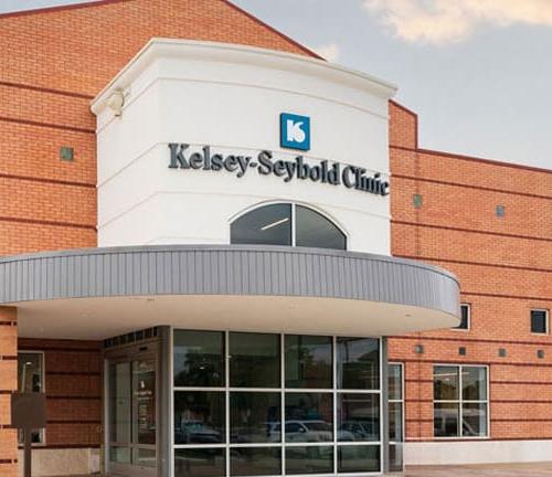 Exterior shot of a Kelsey-Seybold Clinic location.